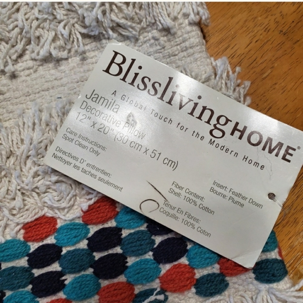 BLISSLIVING HOME Jamila Pillow Cover - Picture 5 of 6